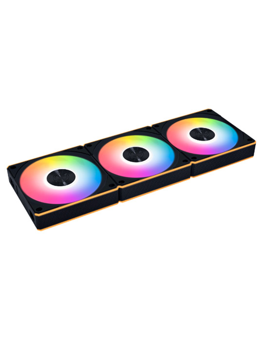Lian Li Uni Fan CL Wireless 120 Reverse Blade (noir) - Pack de 3