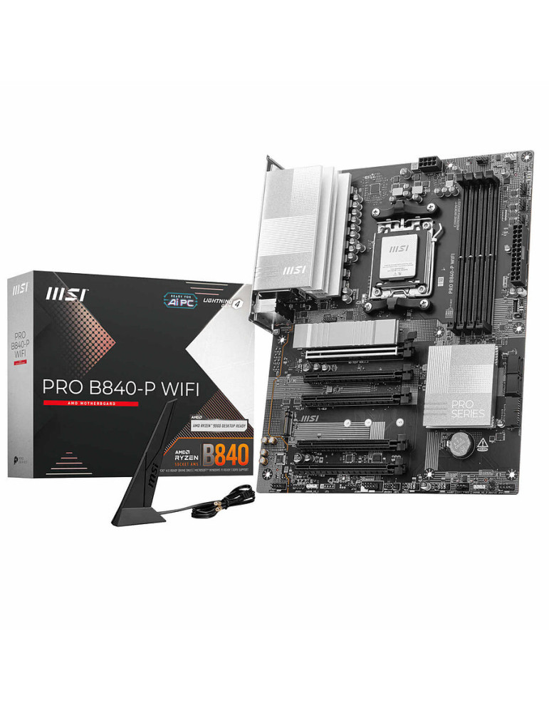 Carte Mère MSI PRO B840-P WiFi LGA 1700 DDR5 ATX