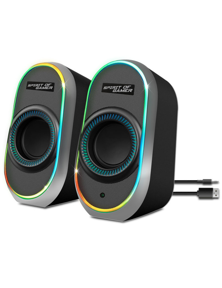 Enceinte gaming Spirit of Gamer Fanatic 500  Noir