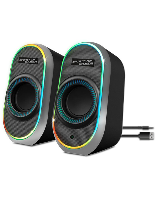 Enceinte gaming Spirit of Gamer Fanatic 500  Noir