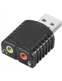 Carte son USB Dexlan  Jack 3,5 mm
