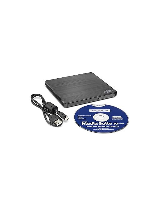 Graveur DVD externe slim  Hitachi-LG  USB